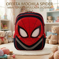 MOCHILA SPIDER MAN TORAX 16PULCADA 3 CIERRA 163-2 OFERTA FINAL!!!