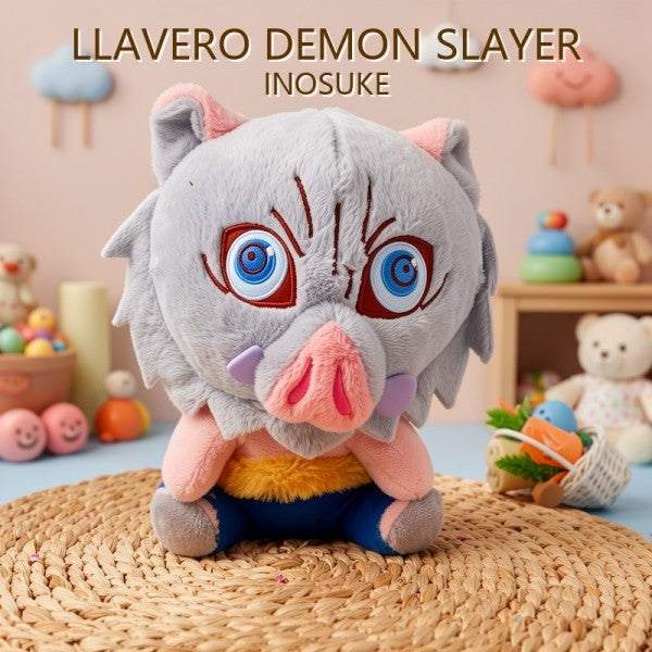 LLAVERO DE PELUCHE DEMON SLAYER INOSUKE