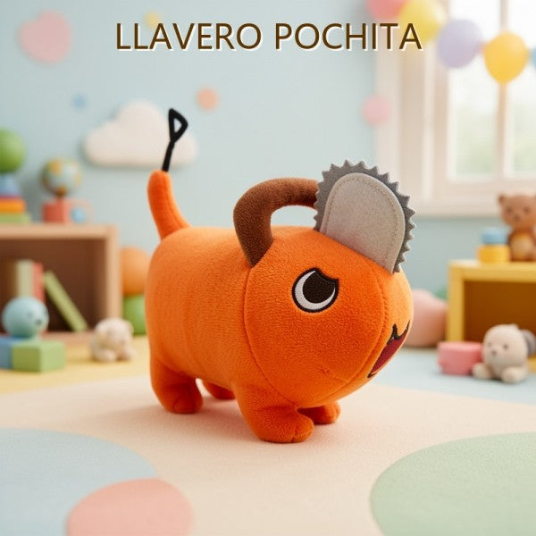 LLAVERO DE PELUCHE POCHITA