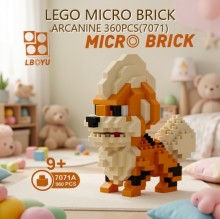 BLOQUES MICRO BRICK ARCANINE 360PCS(7071)