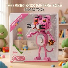 BLOQUES MICRO BRICK PANTERA ROSA 820PCS(7012)