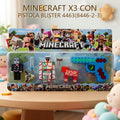 MINECRAFT X3 CON PISTOLA BLISTER 4463(8446-2-3)