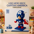BLOQUES MICRO BRICK CAPITAN AMERICA 210PCS(8144)