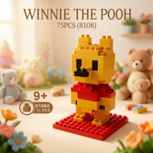BLOQUES MICRO BRICK WINNIE THE POOH 75PCS(8108)
