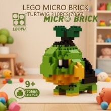 BLOQUES MICRO BRICK TURTWIG 310PCS(7066)