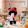 LLAVERO DE PELUCHE DENJI POCHITA NEGRO