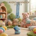 LLAVERO LEGEND OF LETTERS B PRECIO FINAL!!!