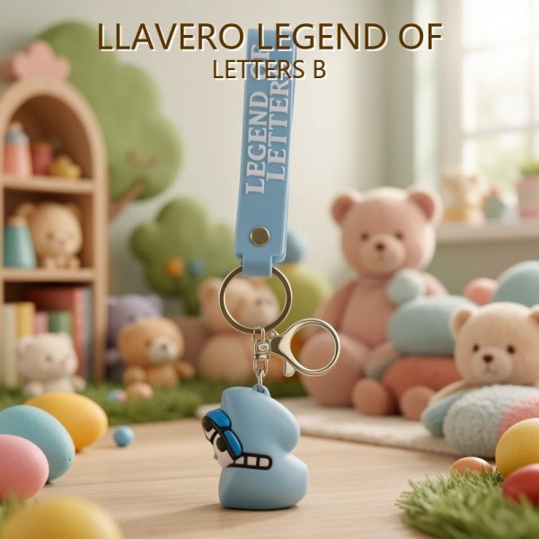LLAVERO LEGEND OF LETTERS B PRECIO FINAL!!!