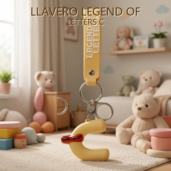 LLAVERO LEGEND OF LETTERS C PRECIO FINAL!!!