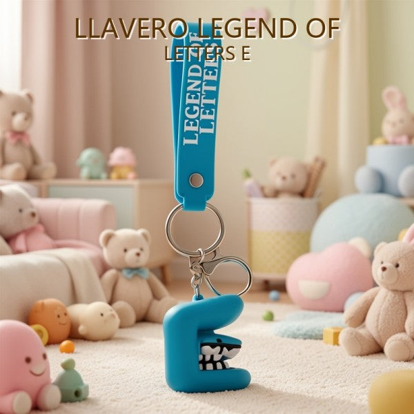 LLAVERO LEGEND OF LETTERS E PRECIO FINAL!!!