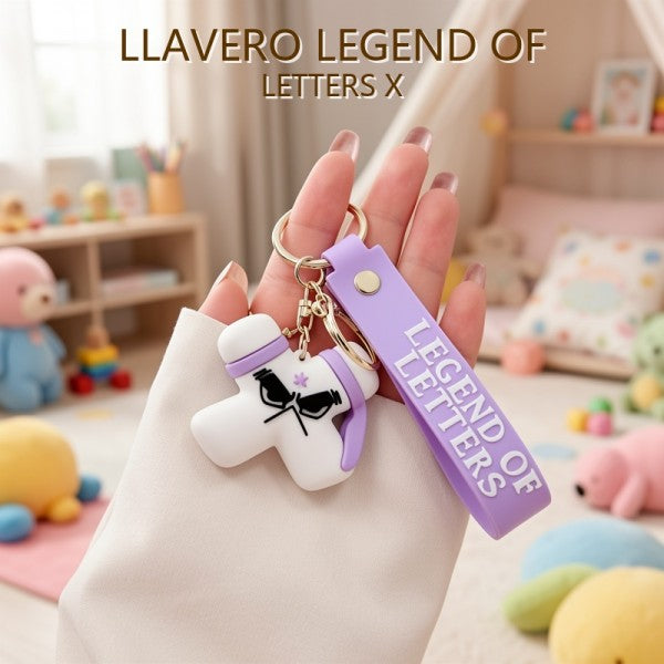 LLAVERO LEGEND OF LETTERS X PRECIO FINAL!!!