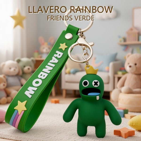 LLAVERO RAINBOW FRIENDS VERDE