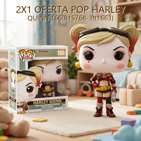 POP HARLEY QUINN 166(815768-3)(1663) 2X1 OFERTA FINAL!!!