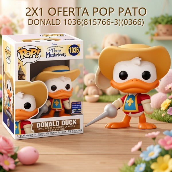 POP PATO DONALD 1036(815766-3)(0366) 2X1 OFERTA FINAL!!!