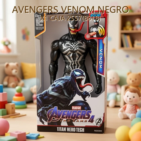 AVENGERS VENOM NEGRO X1 CAJA 2557[8818-N]