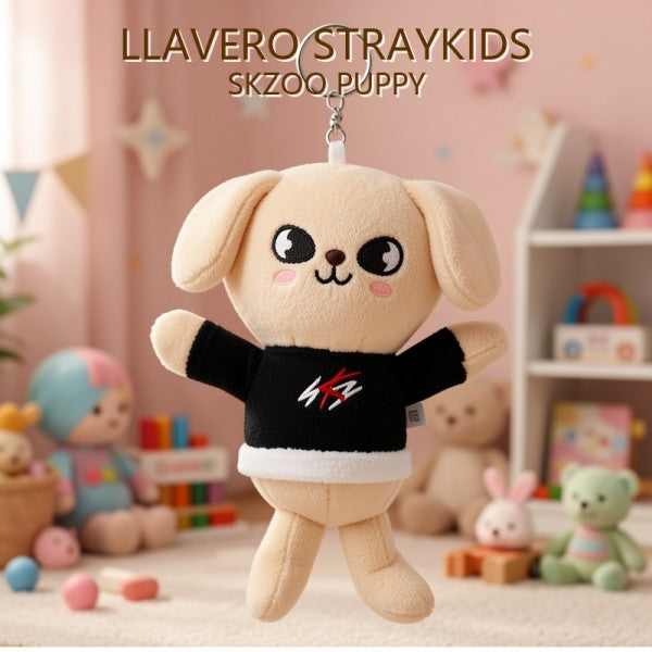 LLAVERO DE PELUCHE STRAYKIDS SKZOO PUPPY