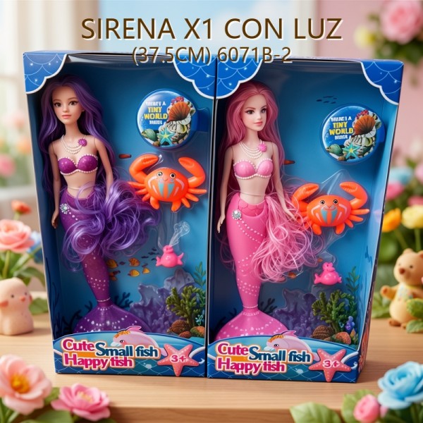 SIRENA X1 CON LUZ (37.5CM) 6071B-2