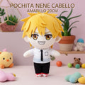 POCHITA NENE CABELLO AMARILLO 20CM
