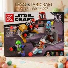 BLOQUES STAR CRAFT X1(121+PCS) K-007
