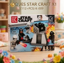BLOQUES STAR CRAFT X1 (112+PCS) K-009
