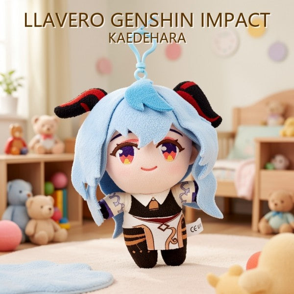 LLAVERO DE PELUCHE GENSHIN IMPACT KAEDEHARA