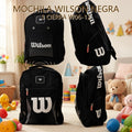MOCHILA WILSON NEGRA 3 CIERRA W06-12