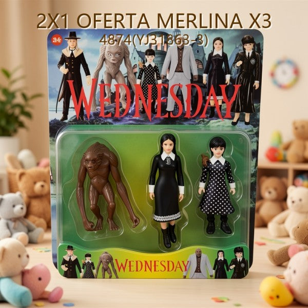 2X1 OFERTA MERLINA X3 4874(YJ31863-3)