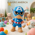 LLAVERO DE PELUCHE CAPITAN AMERICA