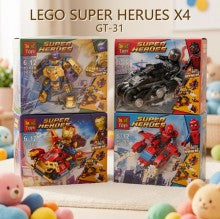 LEGO SUPER HERUES X4 GT-31