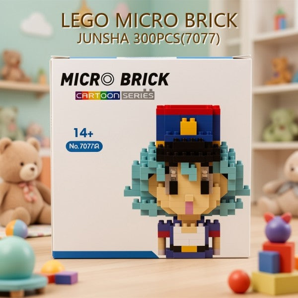 BLOQUES MICRO BRICK JUNSHA 300PCS(7077)