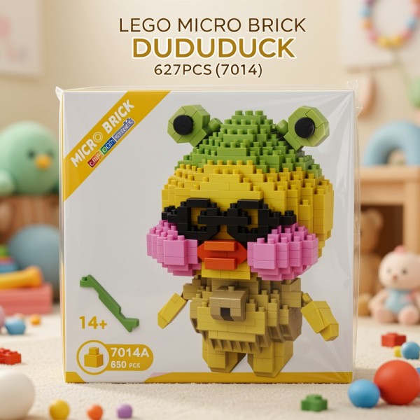 BLOQUES MICRO BRICK DUDUDUCK 627PCS(7014)