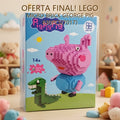 BLOQUES MICRO BRICK GEORGE PIG 830PCS(7017) PRECIO FINAL!!!