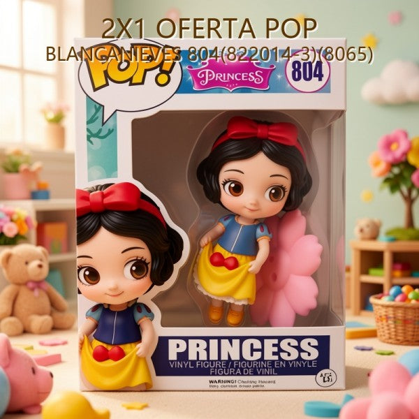 POP BLANCANIEVES 804(822014-3)(8065) 2X1 OFERTA FINAL!!!