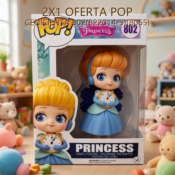 POP CENICIENTA 802(822014-3)(8065) 2X1 OFERTA FINAL!!!