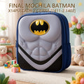 MOCHILA BATMAN X14PULCADA 2 CIERRA [1411-2 1402] PRECIO FINAL!!!