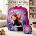 MOCHILA FROZEN X16PULCADA 3 CIERRES 1601-4
