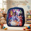 MOCHILA DRAGON BALL TORA X16PULCADA 3 CIERRA 1615-4 PRECIO FINAL!!!