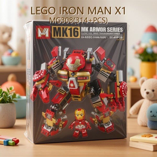 LEGO IRON MAN X1 MG308(314+PCS)