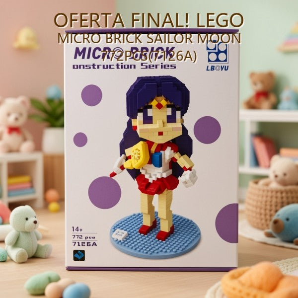 BLOQUES MICRO BRICK SAILOR MOON 772PCS(7126A) PRECIO FINAL!!!
