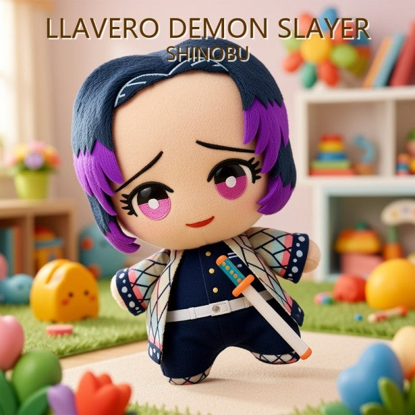 LLAVERO DE PELUCHE DEMON SLAYER SHINOBU