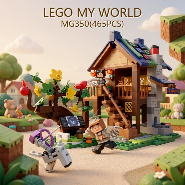 BLOQUES MY WORLD MG350(465PCS)