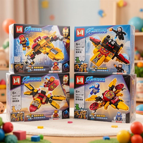 LEGO HEROES ASSEMBLE X4 MG1113