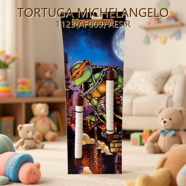 TORTUGA NINJA MICHELANGELO 1123(AF009) AESIR