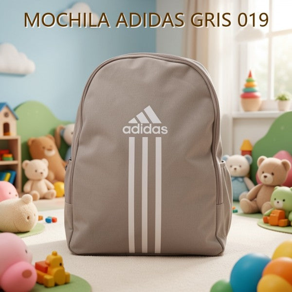 MOCHILA ADIDAS GRIS 019