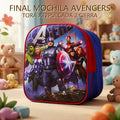MOCHILA AVENGERS TORA X12PULCADA 2 CIERRA PRECIO FINAL!!!