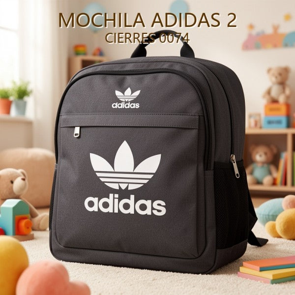 MOCHILA ADIDAS 2 CIERRES 0074