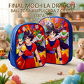 MOCHILA DRAGON BALL TORA X12PULCADA 2 CIERRA [387A-1] PRECIO FINAL!!!