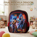 MOCHILA DRAGON BALL TORA X16PULCADA 3 CIERRA 1615 PRECIO FINAL!!!