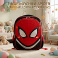 MOCHILA SPIDER MAN X16PULCADA 3 CIERRES 1605 PRECIO FINAL!!!