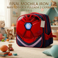 MOCHILA IRON MAN TORA X14 PULCADA 2 CIERRA 1410 PRECIO FINAL!!!